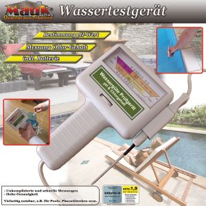 Pool Wassertester (pH - Chlor)