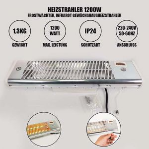 Quarzstrahler 1.200W (Handelsretoure)