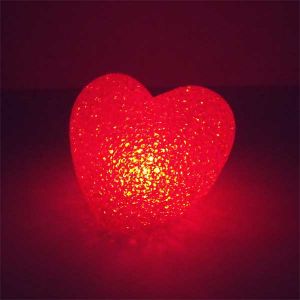 Valentinstag LED Deko Licht Herz mit Farbwechsler