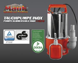 Mauk Tauchpumpe Inox 1100 W