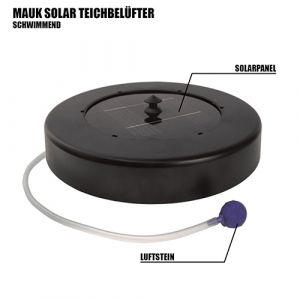 Mauk Solar Teichbelfter (B-Ware)