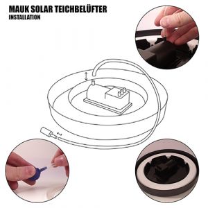 Mauk Solar Teichbelfter (B-Ware)