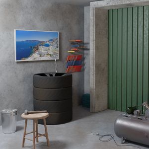 Mauk Infrarot Wandheizung Haus am Meer/Santorini 300 W