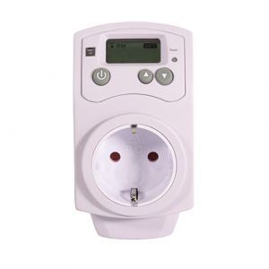 Mauk digitales Thermostat mit Steckdose | einstellbar 5____deg;C