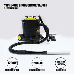 MAUK Asche- und Grobschmutzsauger elektrisch 20 l