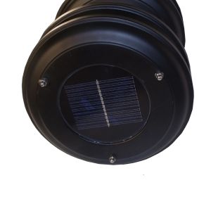 Solarlampe LED, 60 cm hoch, schwarz  (B Ware)