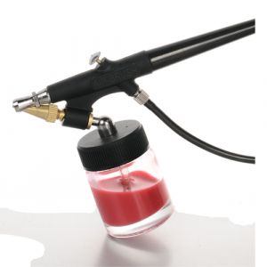 MAUK Airbrush Kompressor Set mit Farben und Zubehr