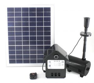 Solar Teichpumpen Set 10 Watt mit bis zu 130cm Fontainenhhe (B-