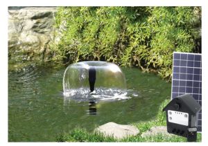 Solar Teichpumpen Set 10 Watt mit bis zu 130cm Fontainenhhe (B-