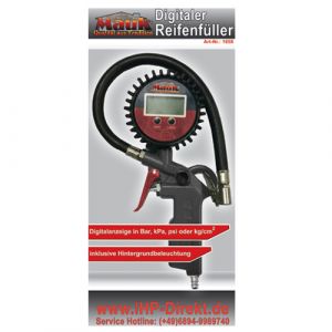 Mauk digitaler Druckluft Reifenfller MDR-3 standard Kupplung (B