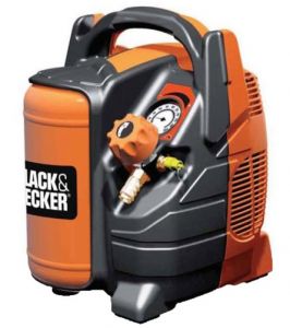 Black & Decker Kompressor mit 5 Liter Tank lfrei BD195/5 MY (B-