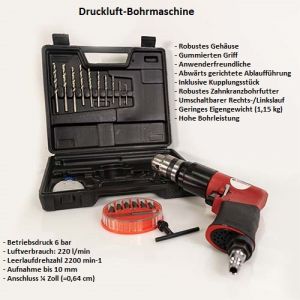 Druckluft-Bohrmaschine