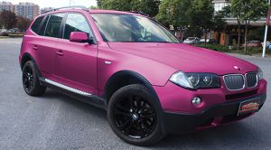 MAUK Folie Auto- Kchen- Deko- Folie Pink Metallic Matt