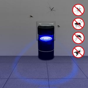 Mauk UV LED Steckdosen Insektenfalle mit Absaugventilator und In
