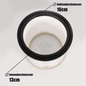 MAUK Kartuschenfilter passend zu NTS #2062 und #2135 15,3mm, ID