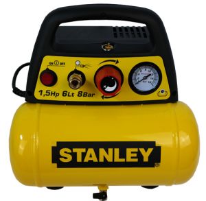 Stanley Druckluft - Kompressor 6 Liter - DN200/8/6