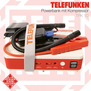 Telefunken Powerbank mit Kompressor TPK 10