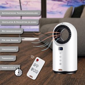 Smart PTC Design Ventilator & Heizlfter 1500W