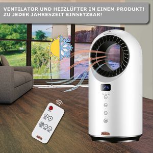 Smart PTC Design Ventilator & Heizlfter 1500W