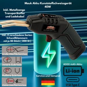 Mauk Akku DC Kunststoff-Reparatur-Schweissgeraet 40W