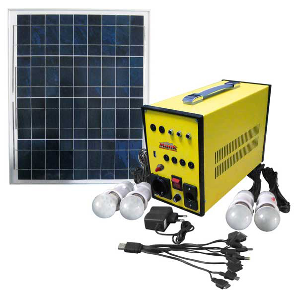 Mauk High-Tech Solar-Set 15 W mit Klickschaltern(B-Ware) - ihp